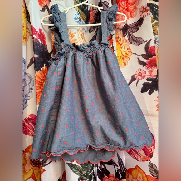 Crown & Ivy Girl’s Scallop Tank Top - Picture 1 of 6